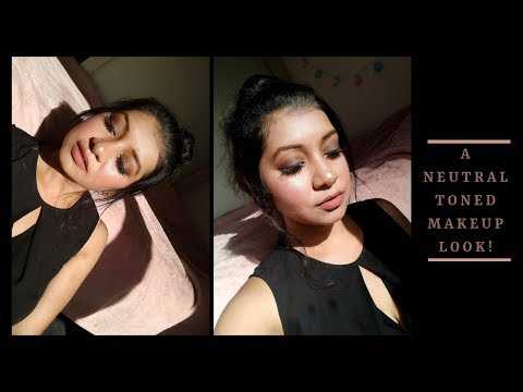 A Neutral Toned Makeup Look