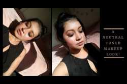 A Neutral Toned Makeup Look
