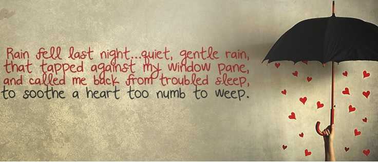 A Note From The Rain