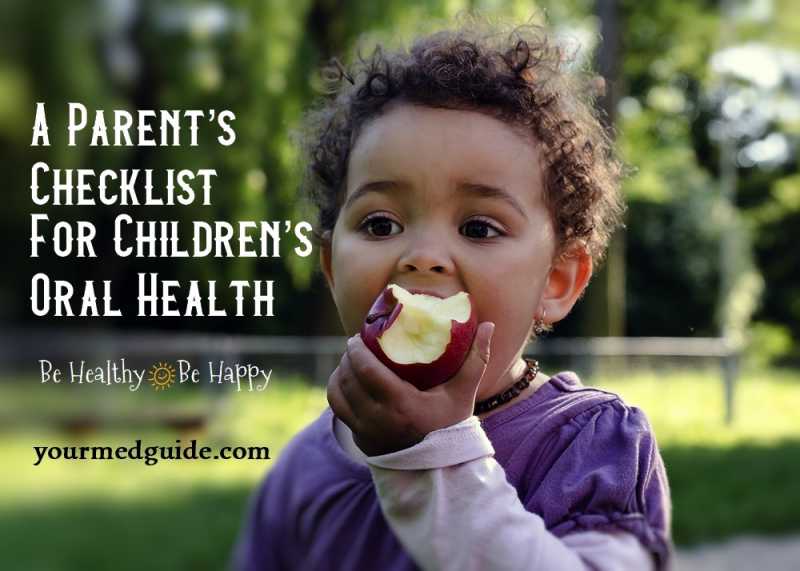 A Parent’s Checklist For Children’s Oral Health