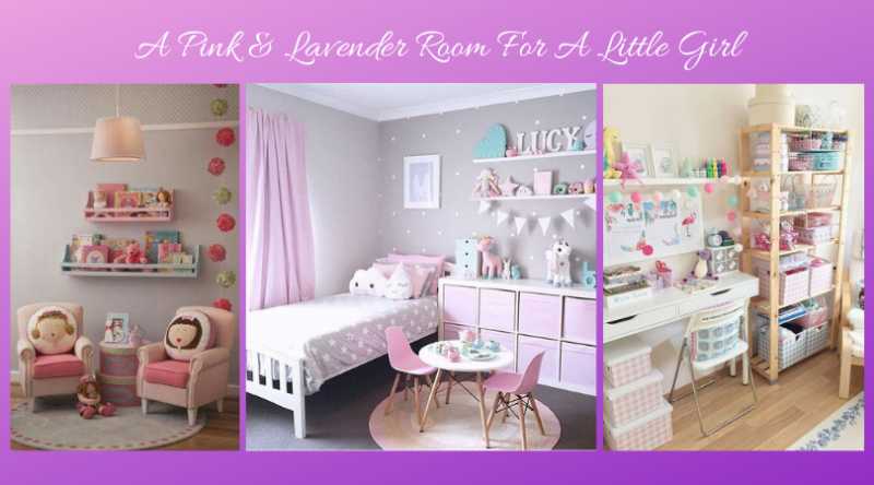 A Pink And Lavender Room For A Little Girl • One Brick At A Time