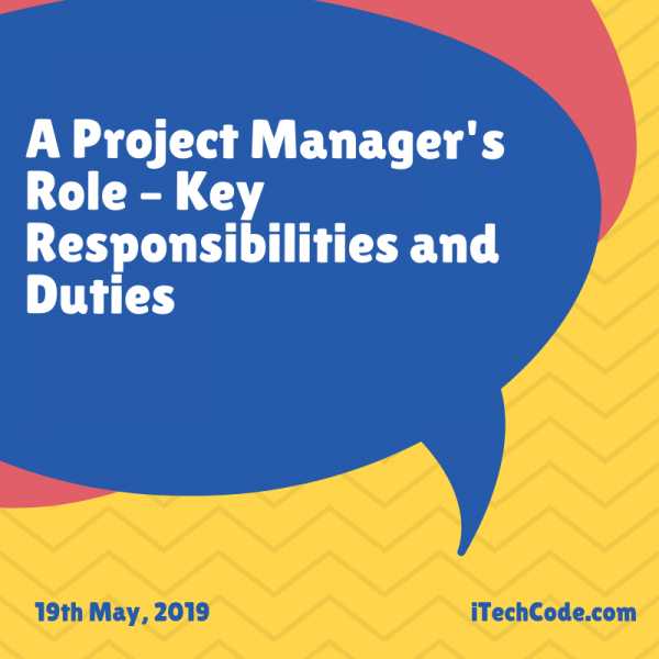 A Project Manager