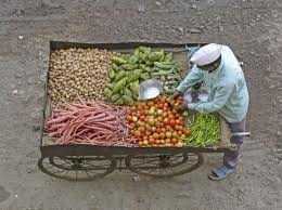 A Street Side Hawker