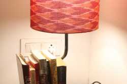a book shelf lamp shade for the bibliophile in you