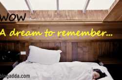 A dream to remember