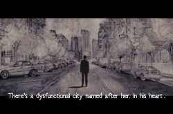 A dysfunctional city in his heart