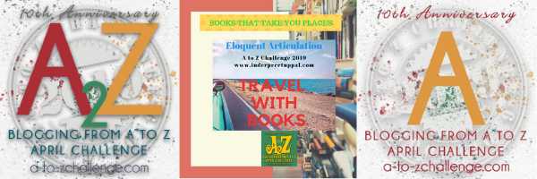 A For Australia #TravelWithBooks #AtoZchallenge @AprilA2Z