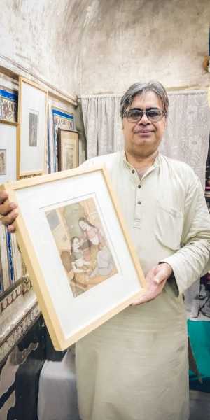 A Meeting With Mahaveer Swami The Famous Miniature Painter From Bikaner | Pikturenama