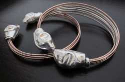 A mix of mediums - silver and copper!
