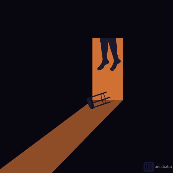 A Poor Soul That Gave Up Forever | Digital Minimal Art | Unni