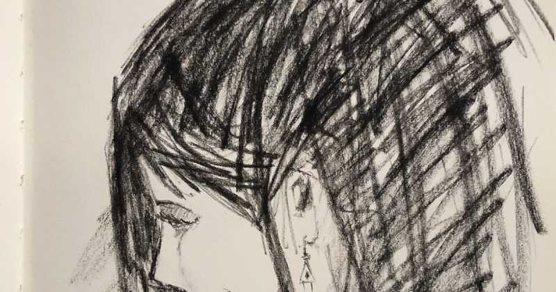 A Profile In Charcoal