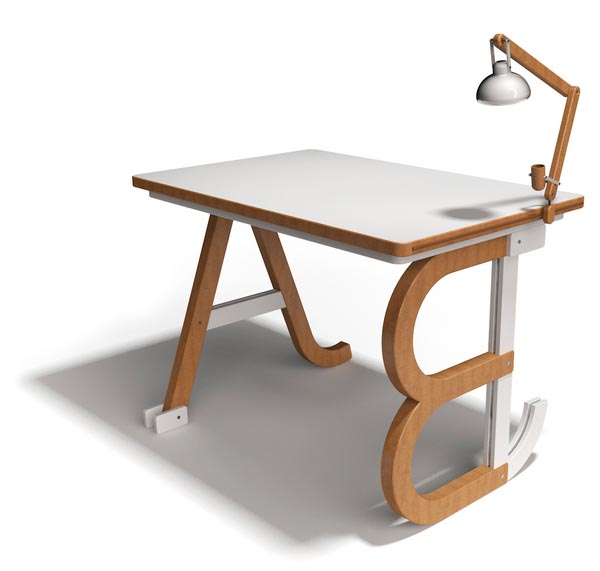 A Work Desk=Persona+Typo | DesignFlute