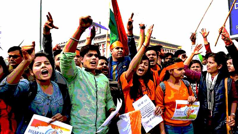 ABVP एक राष्ट्रवादी संगठन है, ये सब जेएनयू वालों की गलती है