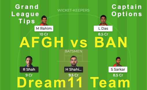 AFGH Vs BAN Expert Dream11 Team | World Cup 31st Match Prediction | Fantasy Tips - CricPick