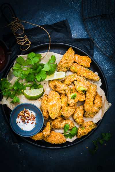 AIR-FRYER AVOCADO FRIES - How To Make Avocado Fries?