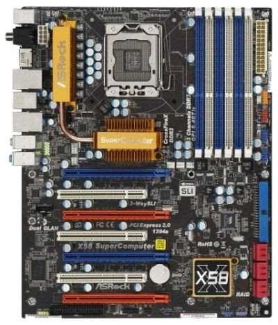 ASRock X58 SuperComputer Motherboard