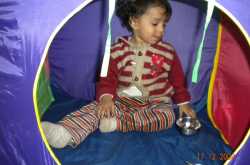 Aadi in his Hut !!