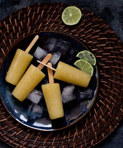 Aam Panna Popsicles : Raw Mango Popsicles |Frozen Dessert|