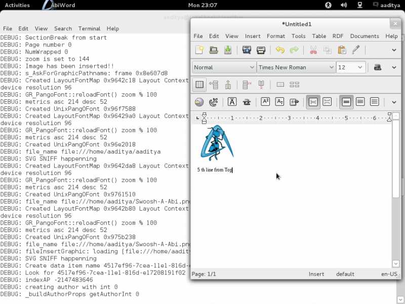 Abiword : Additional Requirements