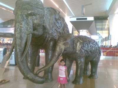 About Delhi Airport, Metro Rail And Others