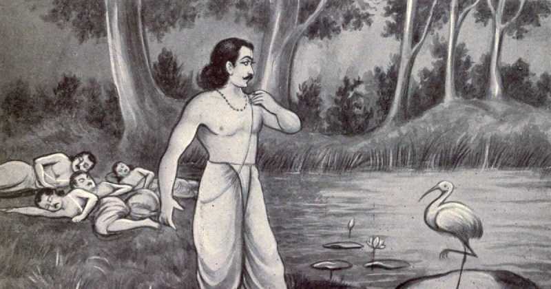 According To Yudhishthira, How Can A Man Become Happy And Rich?