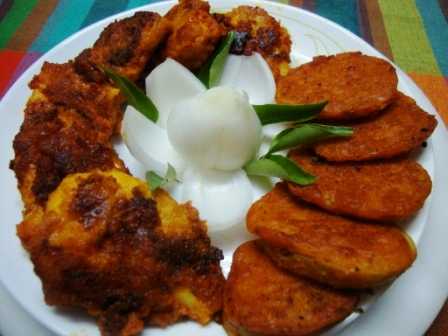 Achari Fish Tikka / Spicy Pickled Fish Fry