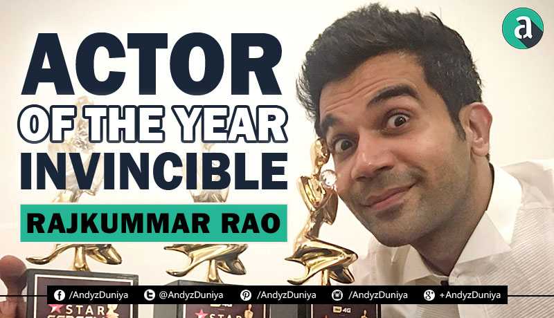 Actor Of The Year, The Invincible Rajkummar Rao