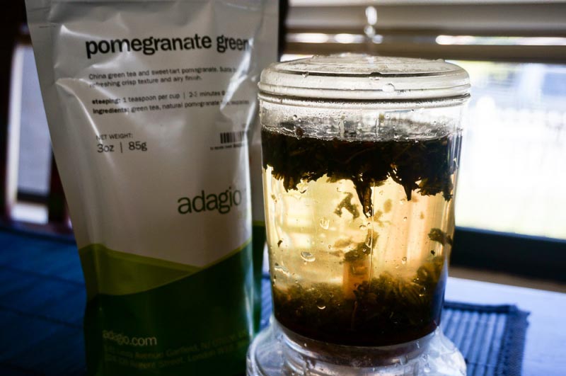 Adagio Pomegranate Green Tea