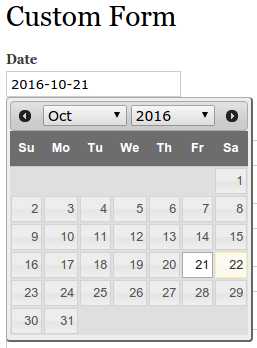 Add Date Pop-up Calendar In Custom Drupal 7 Form