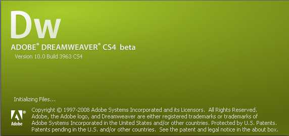 Adobe Dreamweaver CS4