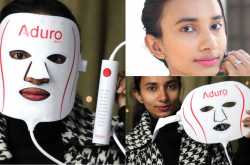 Aduro 7  1 LED Facial Treatment Mask Review, Demo   My 1 month Experience - FIVE FEET FIVE