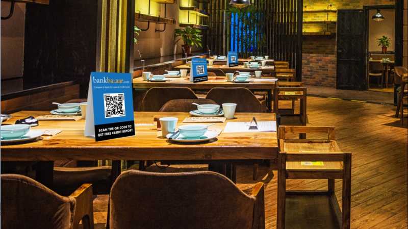 Advertisement Across 65000+ Restaurant Tables In 8 Cities !! Restaurant TABLE TOP Advertisement
