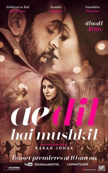 Ae Dil Hai Mushkil To Wait For “Ae Dil Hai Mushkil”.