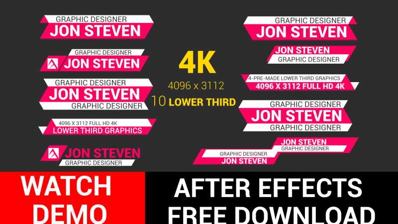 After Effects Templates Free Download Title Template - After Effects Templates Free Download