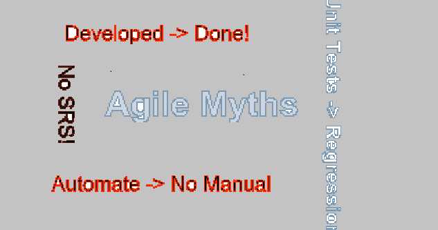 Agile Testing Myths