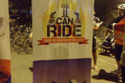 Aisa bhi hota hai !  My 4th 100 kms, 1st puncture, and 1st medal ! 