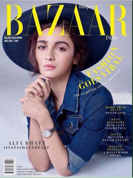Alia On Harper’s Bazaar