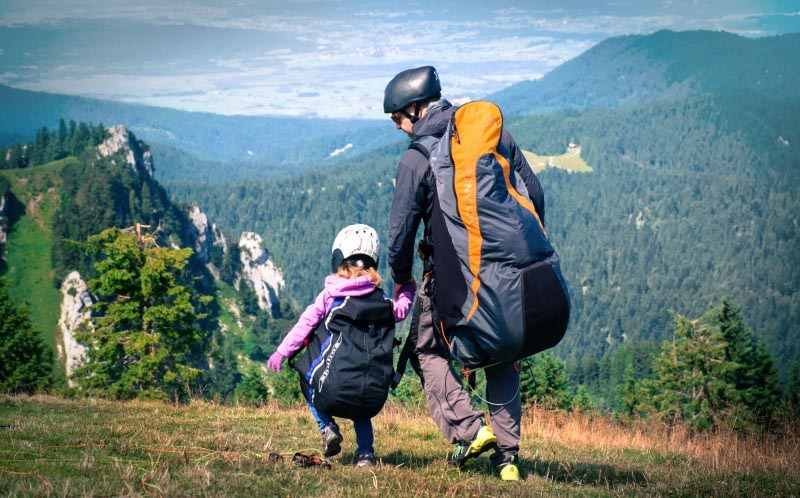 All Set To Fly In The Blue And White Goa Sky!