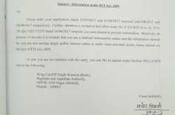 All talk no action!! No transparency in RTI