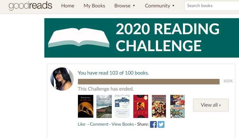 All The Books I Read In 2020: 103 Books !!!! #Goodreads 