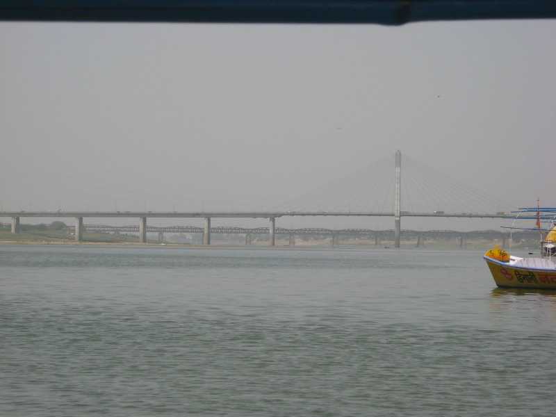 Allahabad - Triveni Sangam -the Confluence Of The Three Rivers