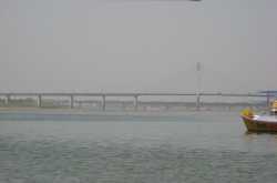 Allahabad - Triveni Sangam -the confluence of the three rivers