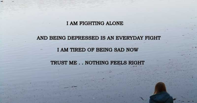 Alone Girl Sad Quotes # 3