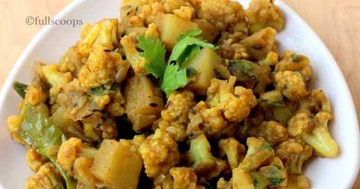 Aloo Gobi Dry Curry 