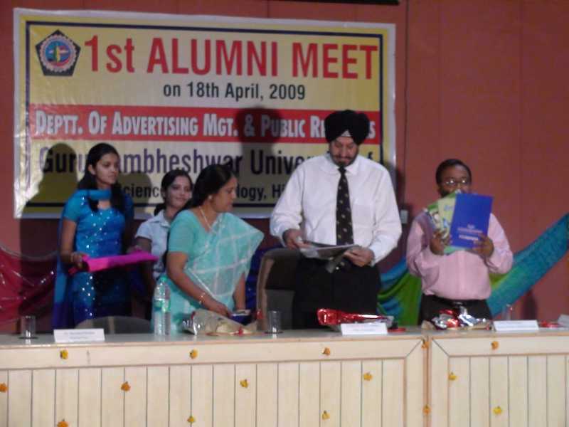 Alumni@Gju,Hisar