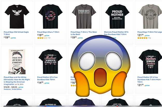 Amazon Eliminated Merchandise From Its Web Site Touting The Far-Proper Group "Proud Boys" - Paradise Gift House