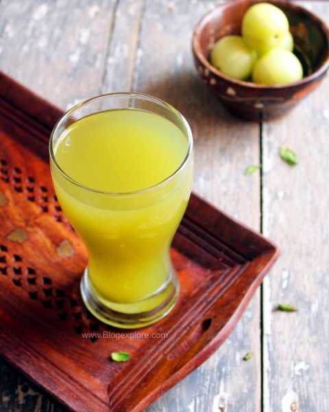 Amla Juice Recipe | Indian Gooseberry Juice - Indian Recipes - Blogexplore