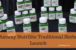 Amway Nutrilite Indian Traditional Herbs - Best of Nature - Gleefulblogger
