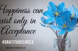 An Attitude for Gratitude #GratitudeCircle - Obsessivemom