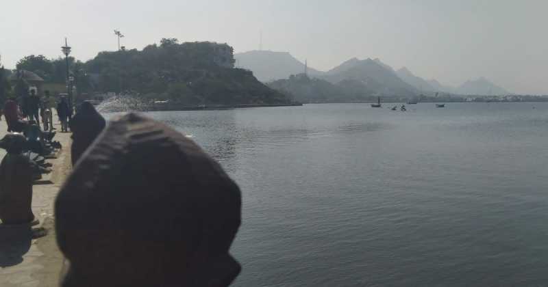 An Evening At Ana Sagar Lake In Ajmer